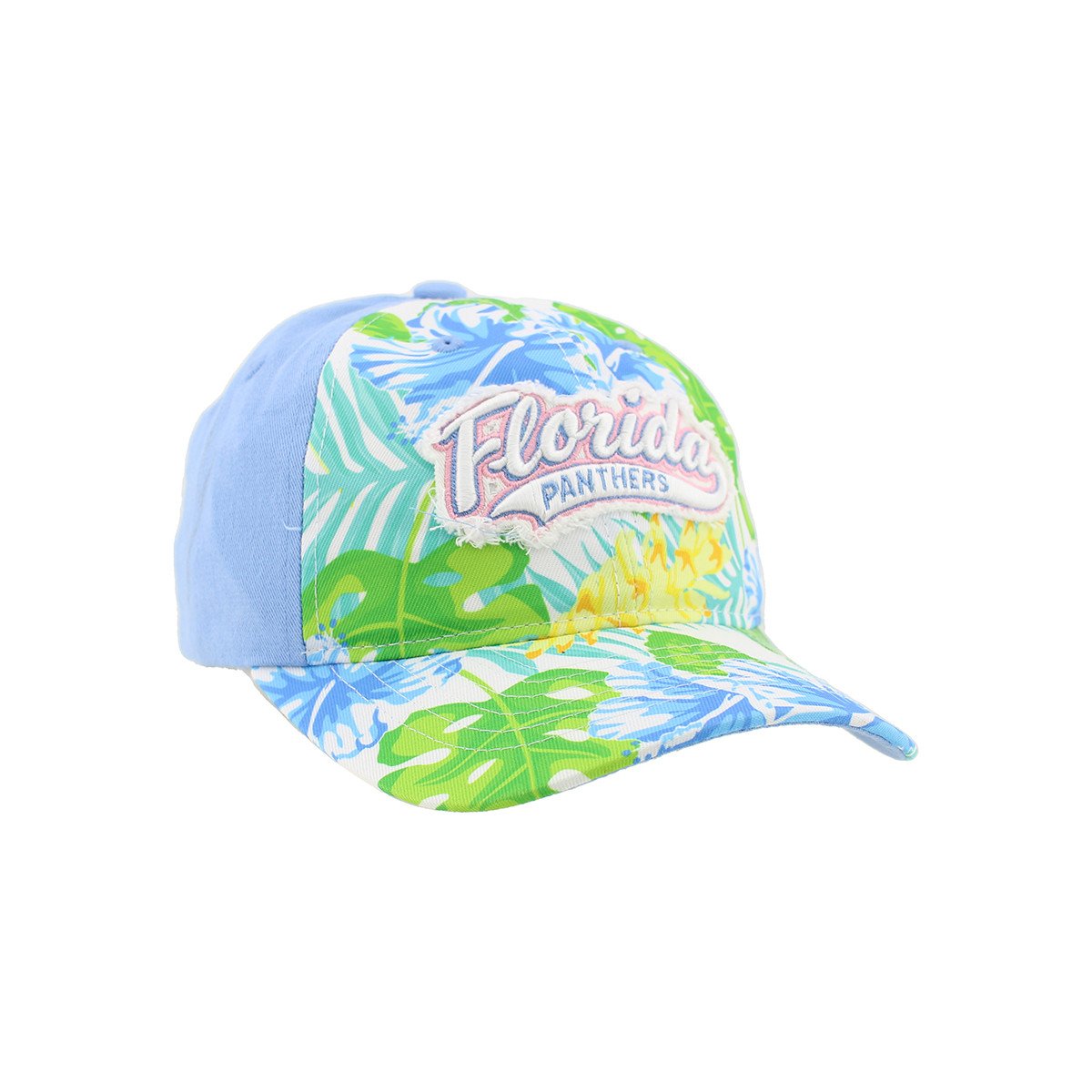 Florida Panthers Youth Swoop Floral Cap