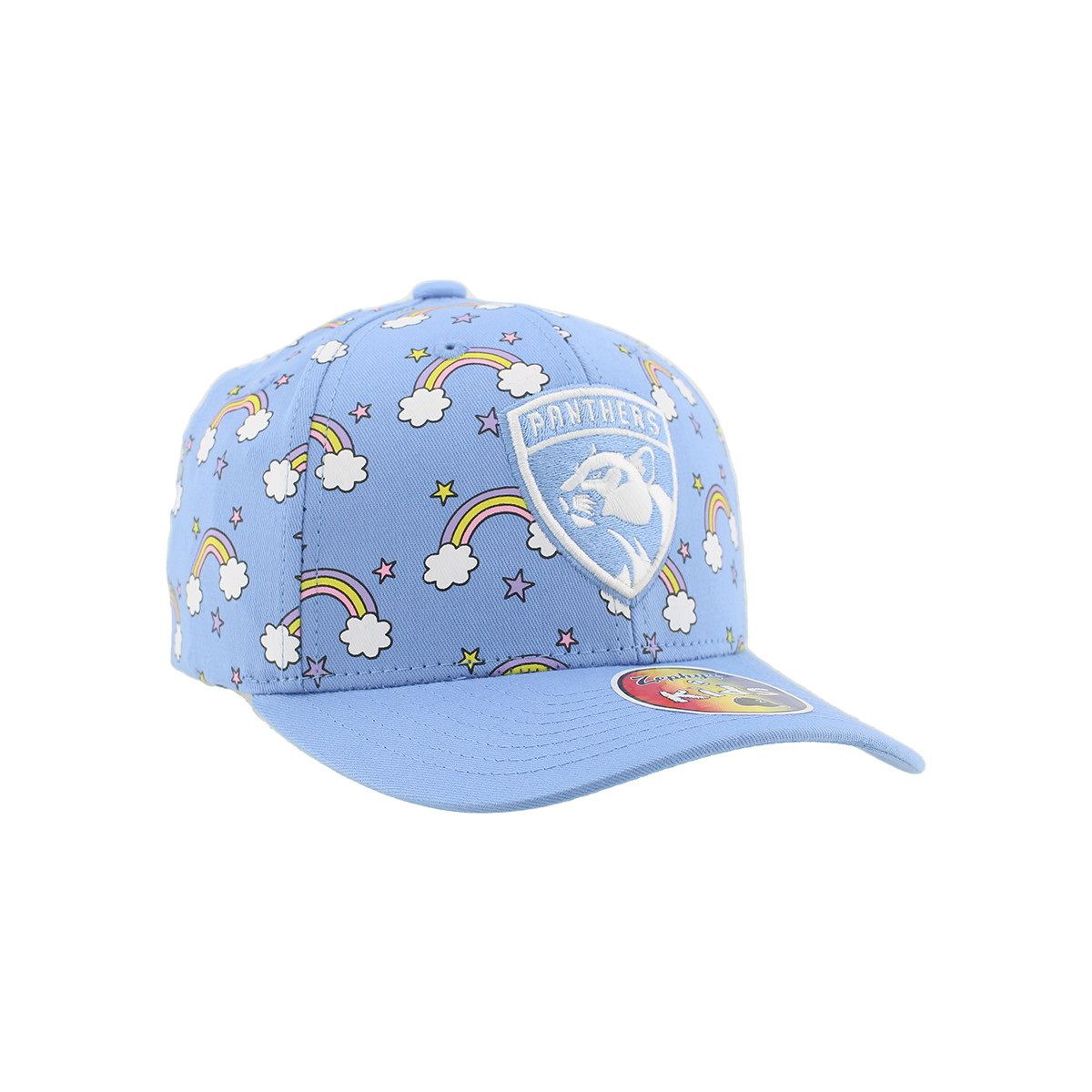 Florida Panthers Youth Girls Rainbows Blue Cap