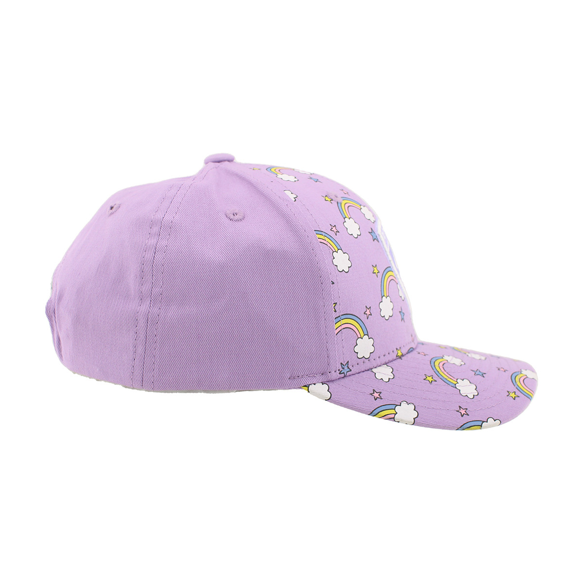 Florida Panthers Youth Girls Rainbows Purple Cap
