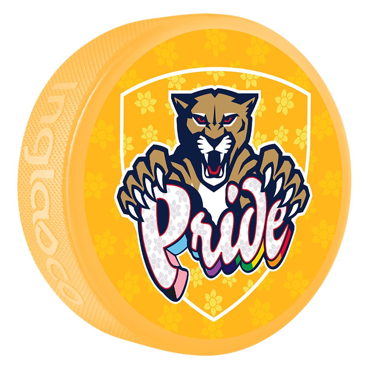 Florida Panthers 2025 Pride Night Puck