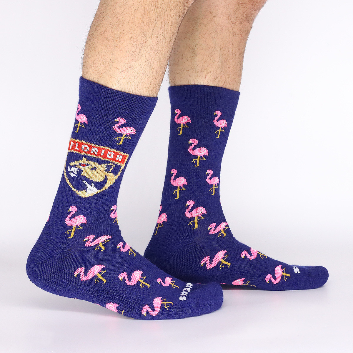 Florida Panthers Flamingo Socks