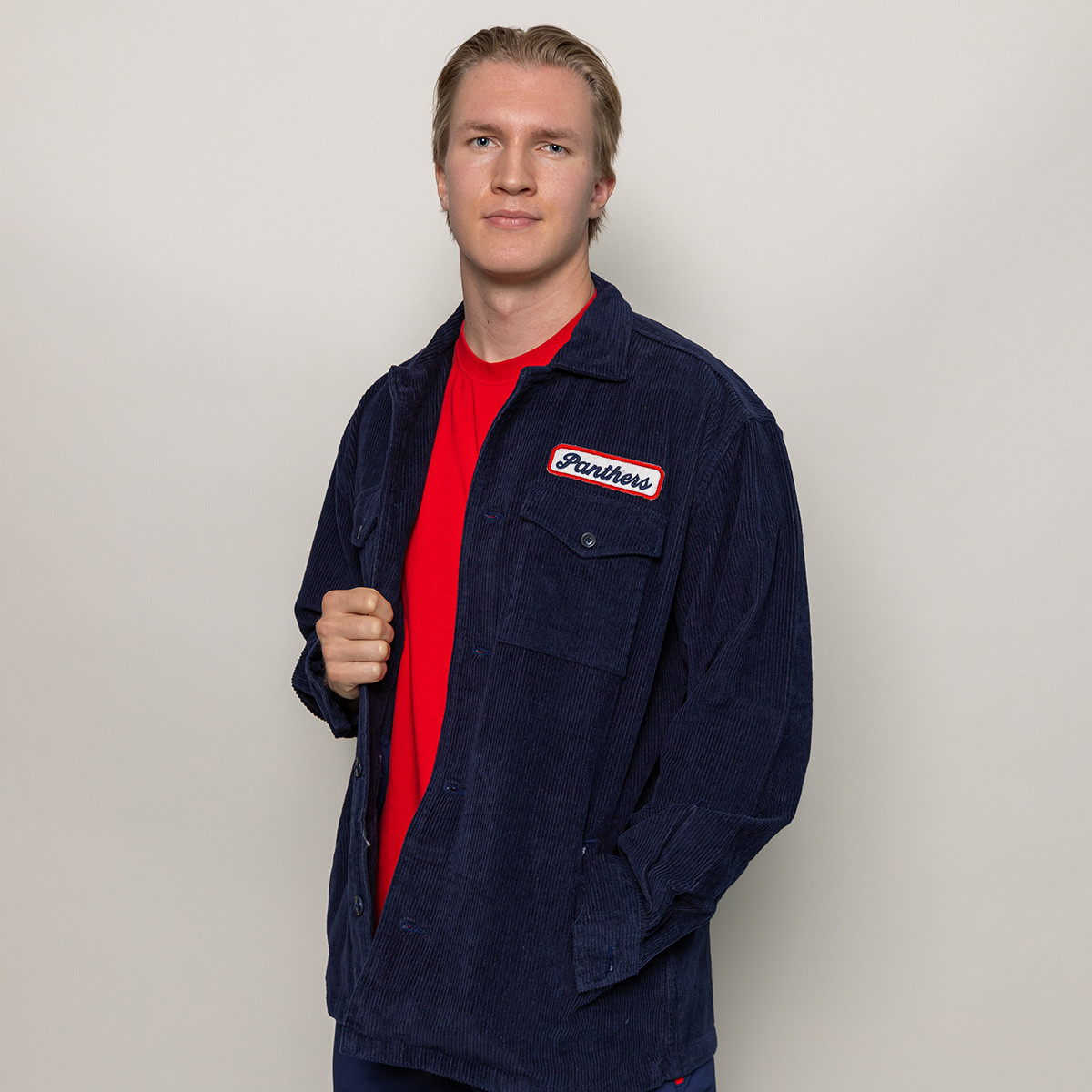 Florida Panthers Reynolds Corduroy Button Down Shacket