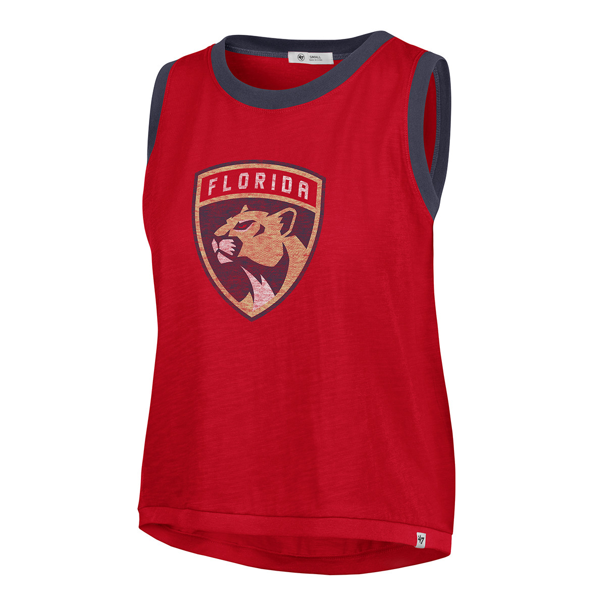 Florida Panthers Women's Ringer Shield Tank Top