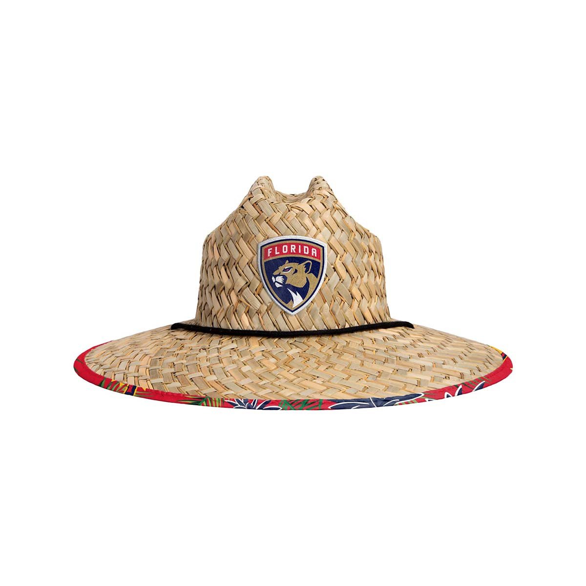 Florida Panthers Floral Straw Hat