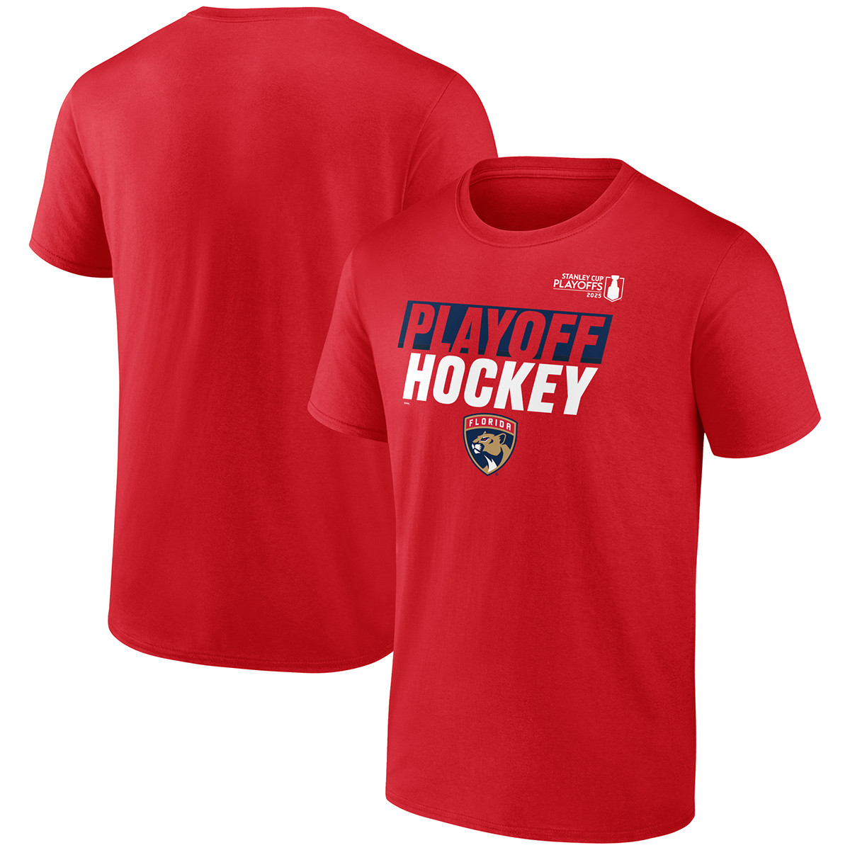 Florida Panthers 2025 Stanley Cup Playoff Participant T-Shirt