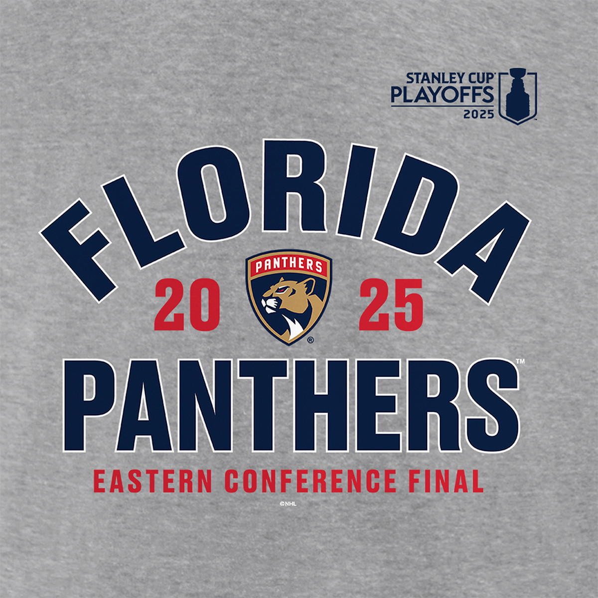 Florida Panthers 2025 Eastern Conference Final Contender T-Shirt