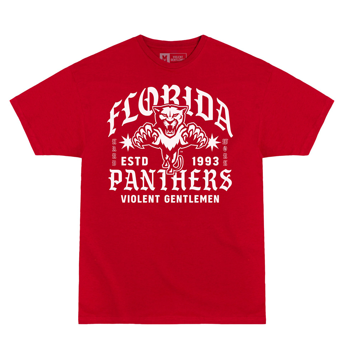 Florida Panthers x VGHC Hard Work T-Shirt