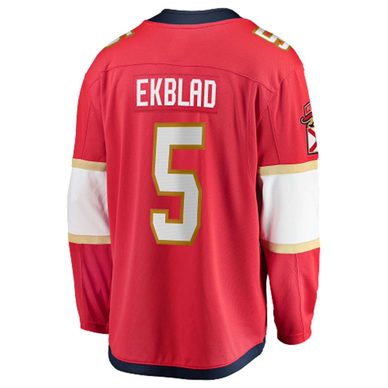 Florida Panthers #5 Aaron Ekblad Breakaway Home Replica Jersey