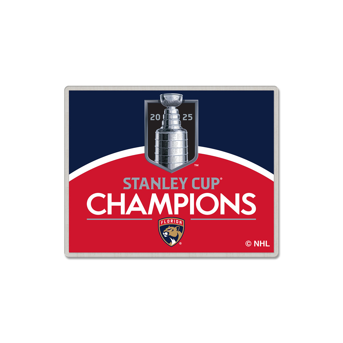 Florida Panthers 2025 Stanley Cup Champions Fridge Magnet - FLA