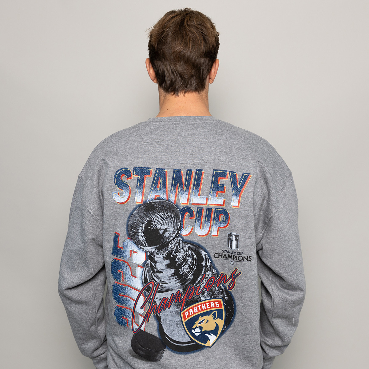Florida Panthers 1993 Retro Sunday Crew Neck Sweatshirt - FLA TEAM