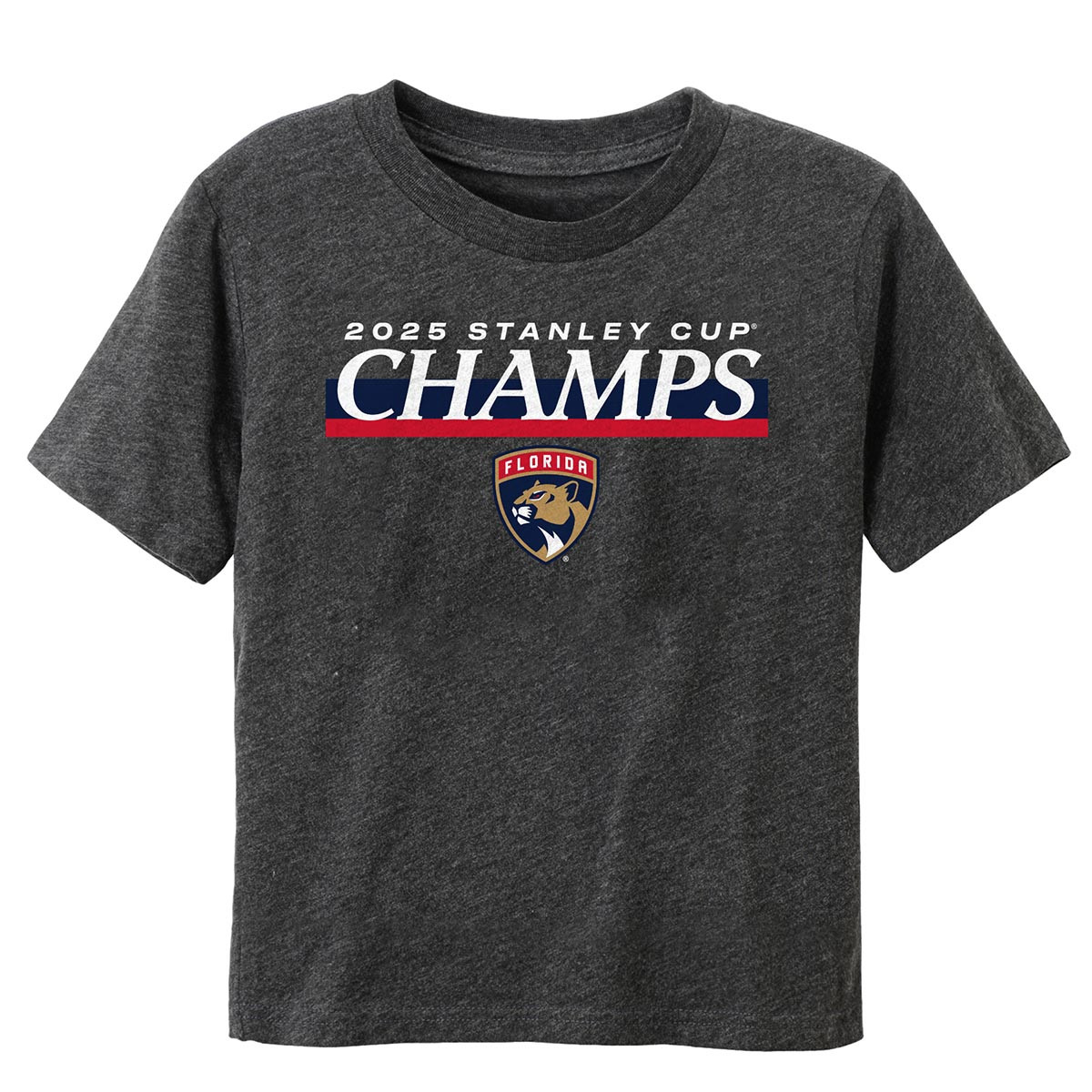Florida Panthers Toddler 2025 Stanley Cup Champions Roster T-Shirt