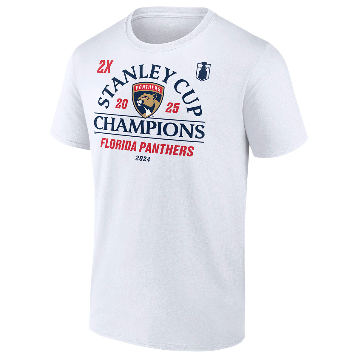 Florida Panthers 2024-2025 Back-to-Back Stanley Cup Champions Top Line T-Shirt