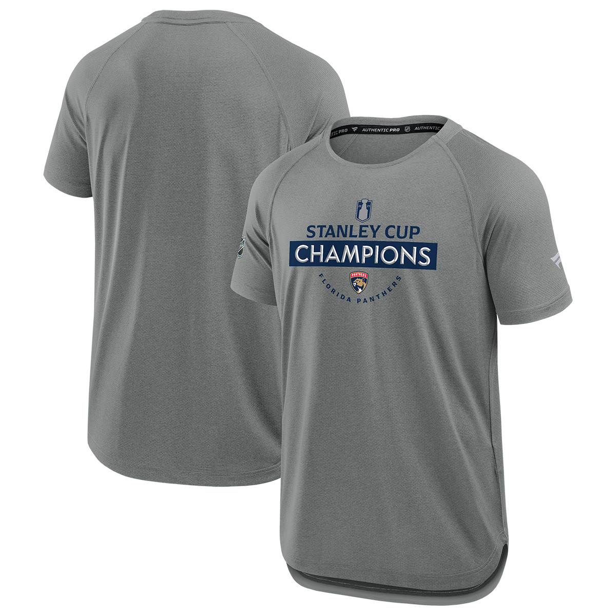 Florida Panthers 2025 Stanley Cup Champions Authentic Pro Short Sleeve Performance Shirt
