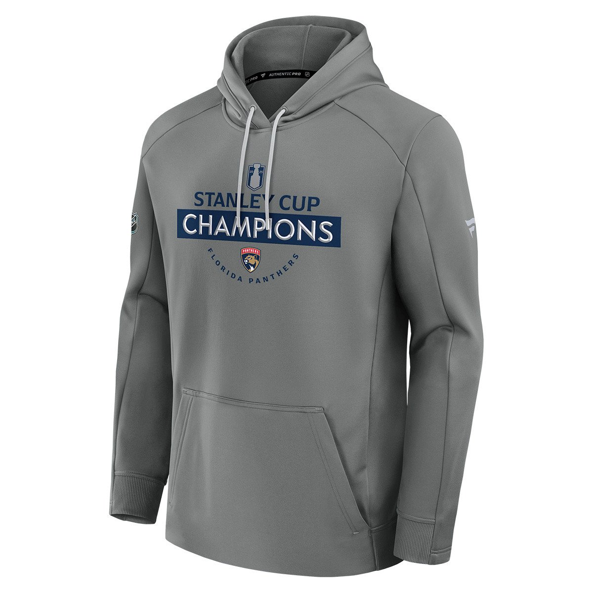 Florida Panthers 2025 Stanley Cup Champions Authentic Pro Hooded Pullover