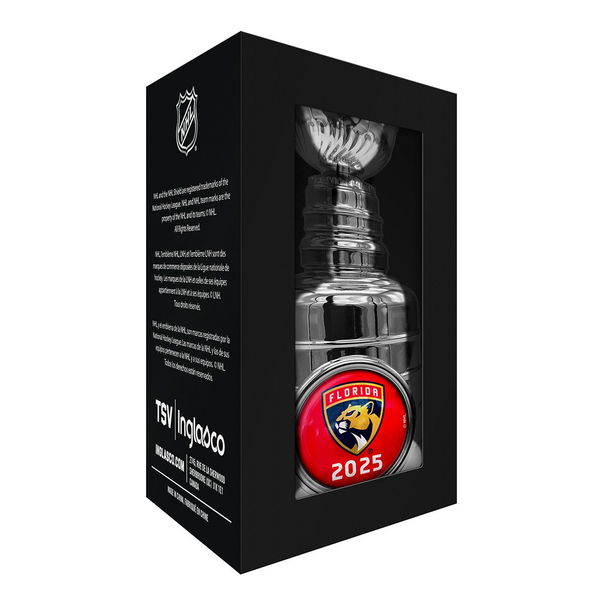 Florida Panthers 2025 Stanley Cup Champions 3" Replica Cup