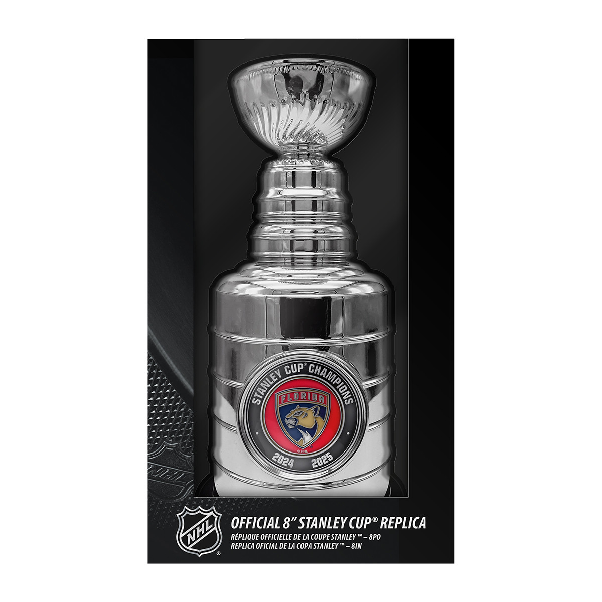 Florida Panthers 2025 Stanley Cup Champions 8" Replica Cup