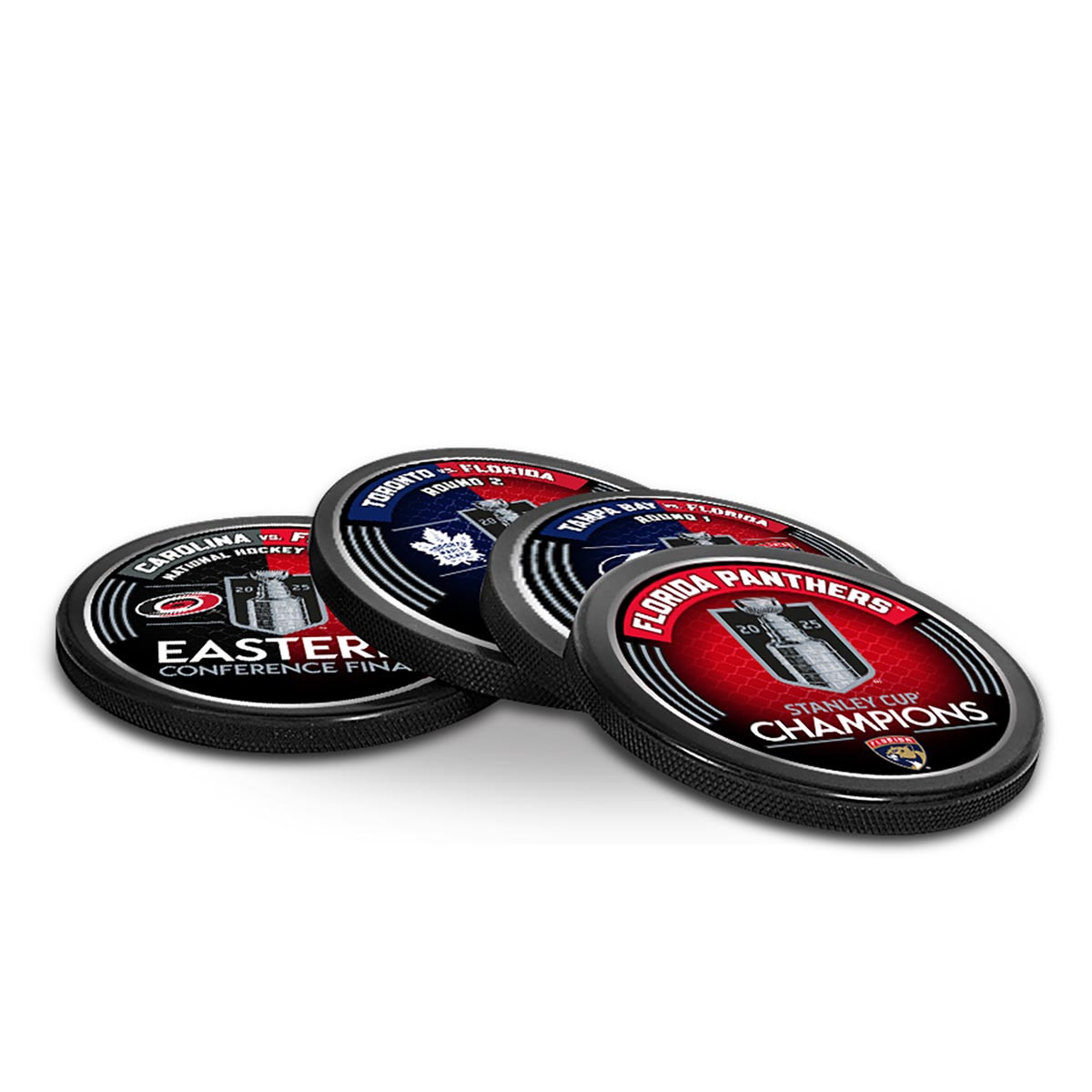 Florida Panthers 2025 Stanley Cup Champions Coaster Set