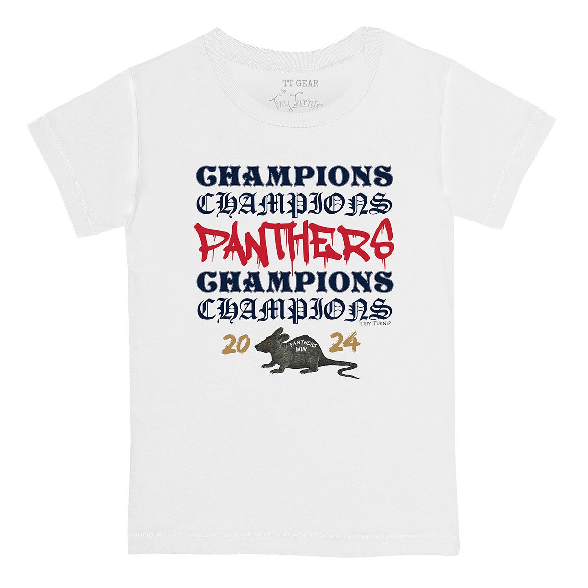 Florida Panthers Youth Champions Rat T-Shirt