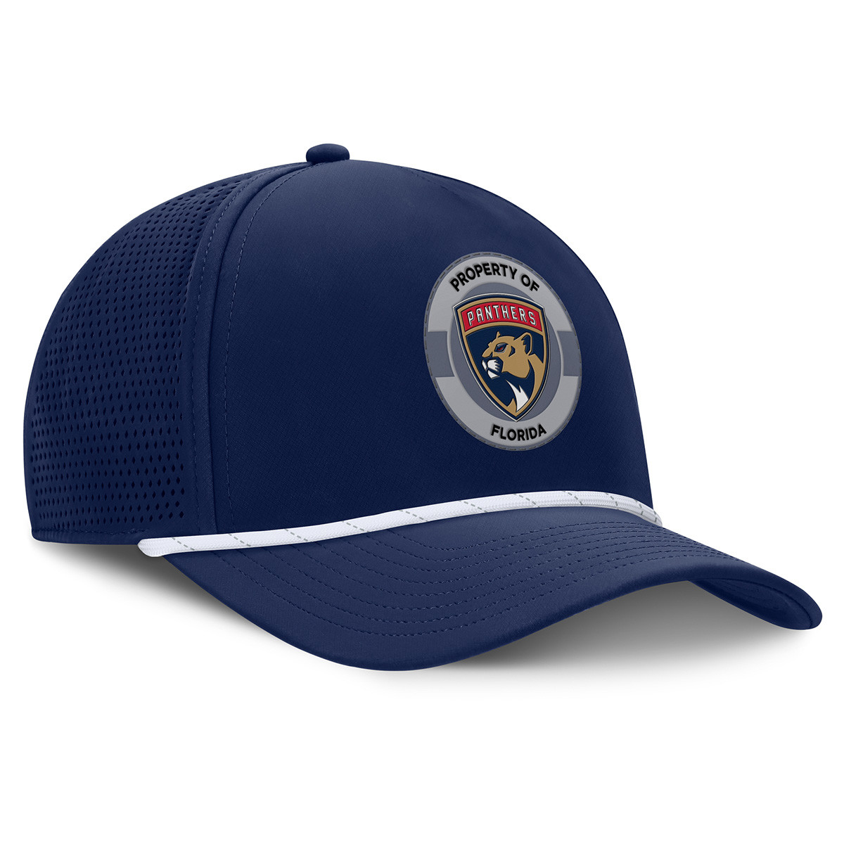 Florida Panthers 2025 Authentic Pro Rope Panel Cap