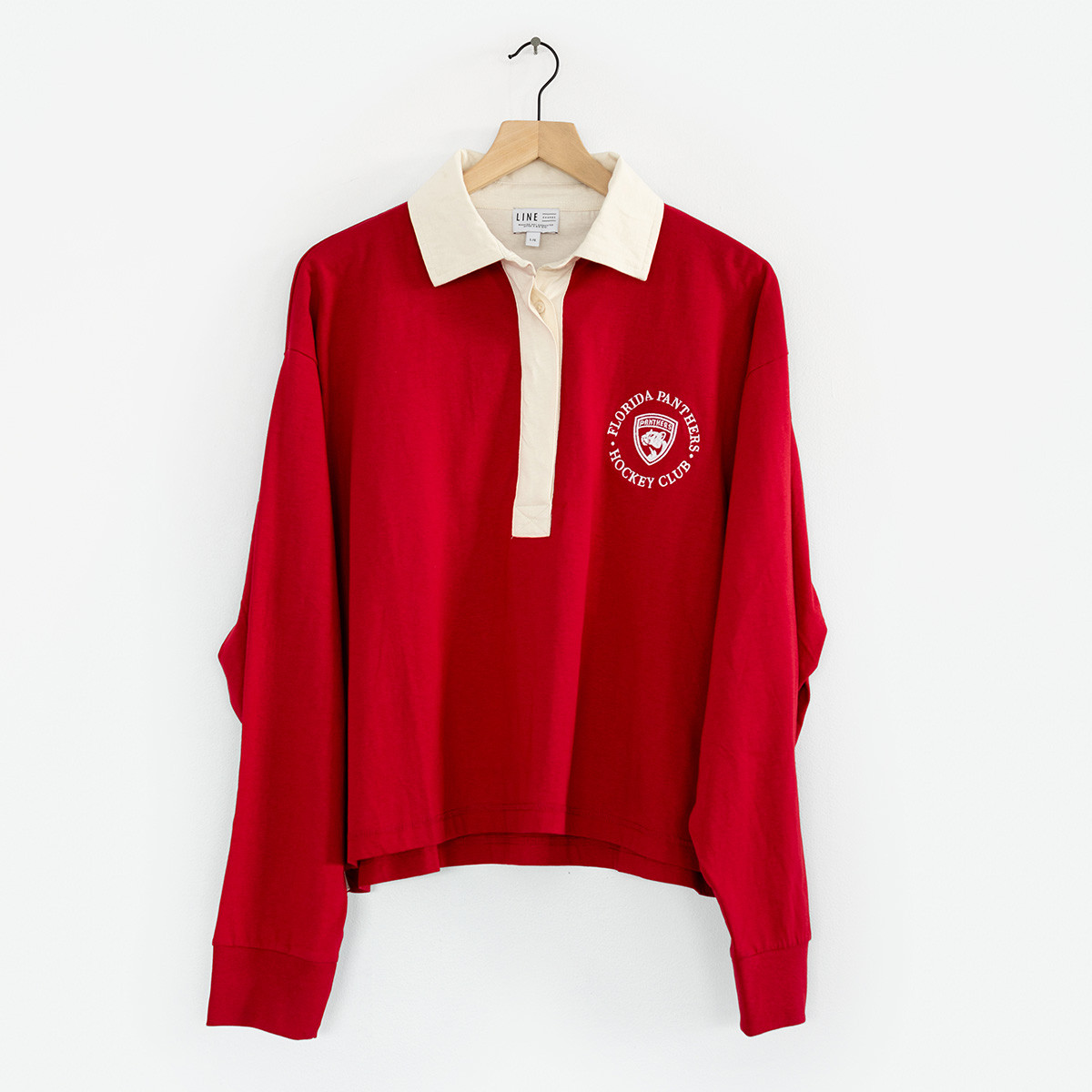 Florida Panthers Women's Long Sleeve Rugby Top