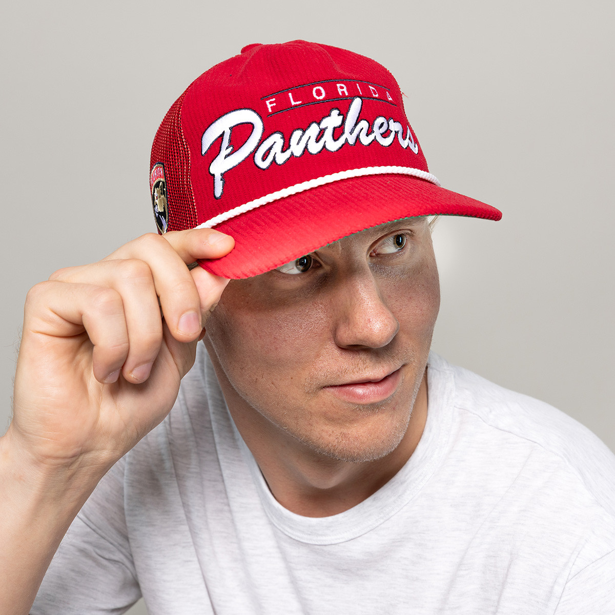 Florida Panthers Double Header Mesh Hitch Cap