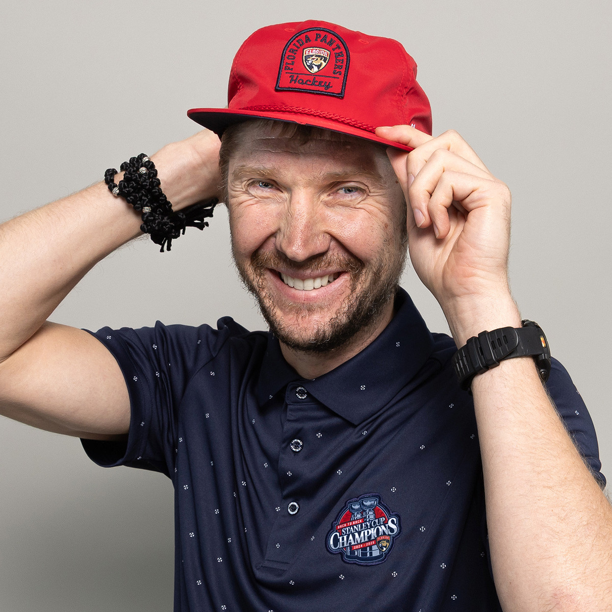 Florida Panthers Red Pier Captain Relaxed Cap