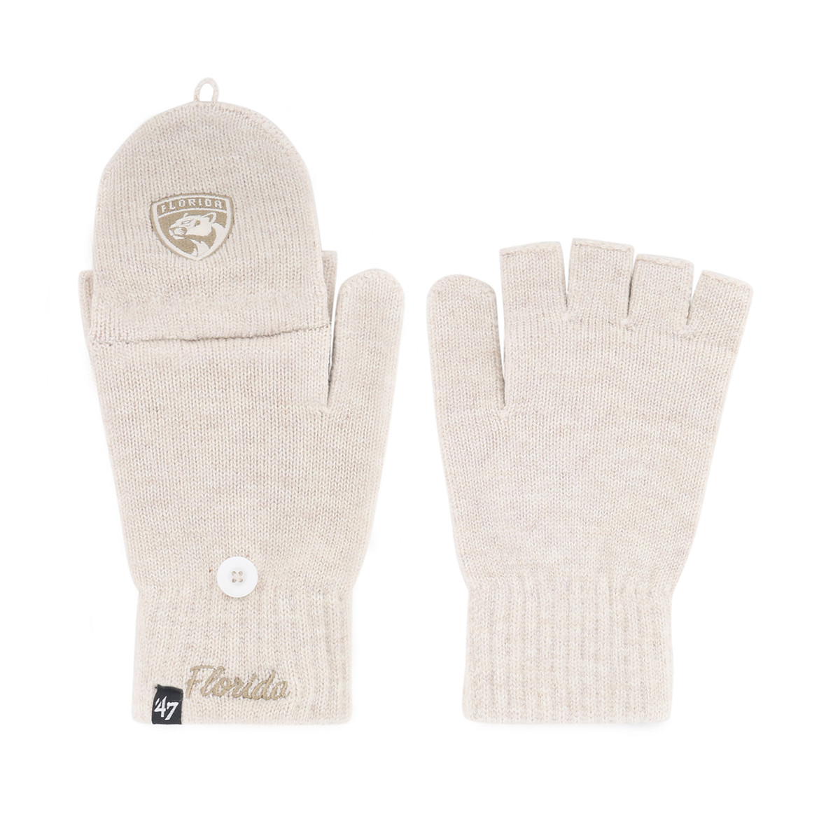 Florida Panthers Women's Latte Knit Gloves