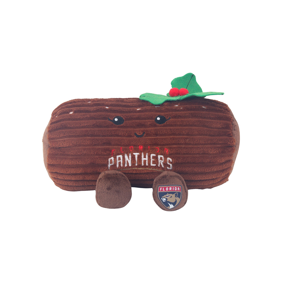 Florida Panthers Plush Yule Log