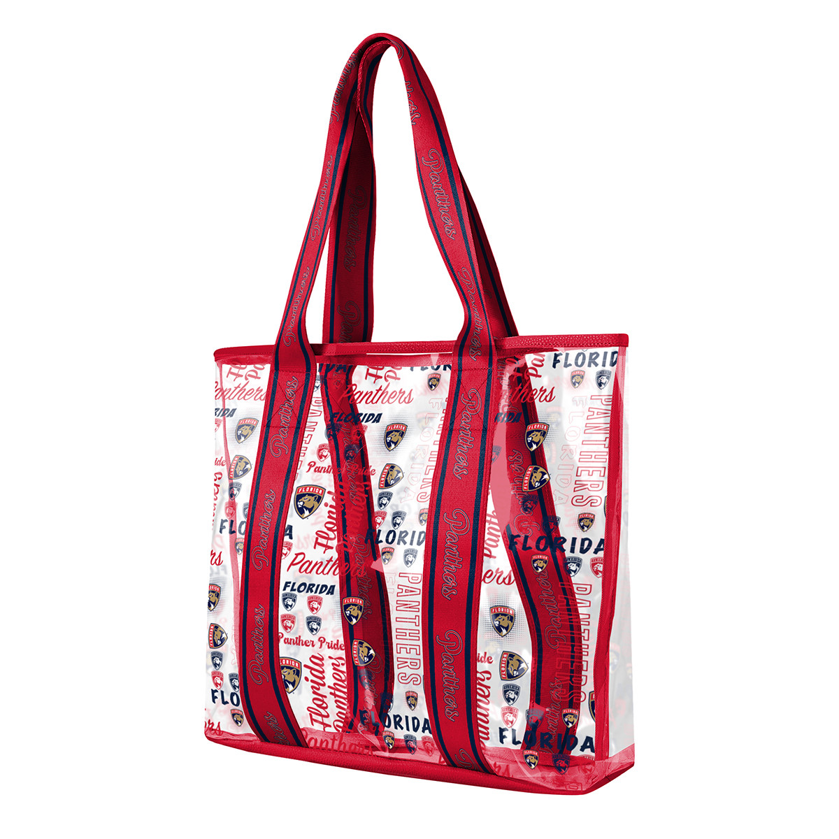 Florida Panthers Paramour Printed Clear Tote Bag