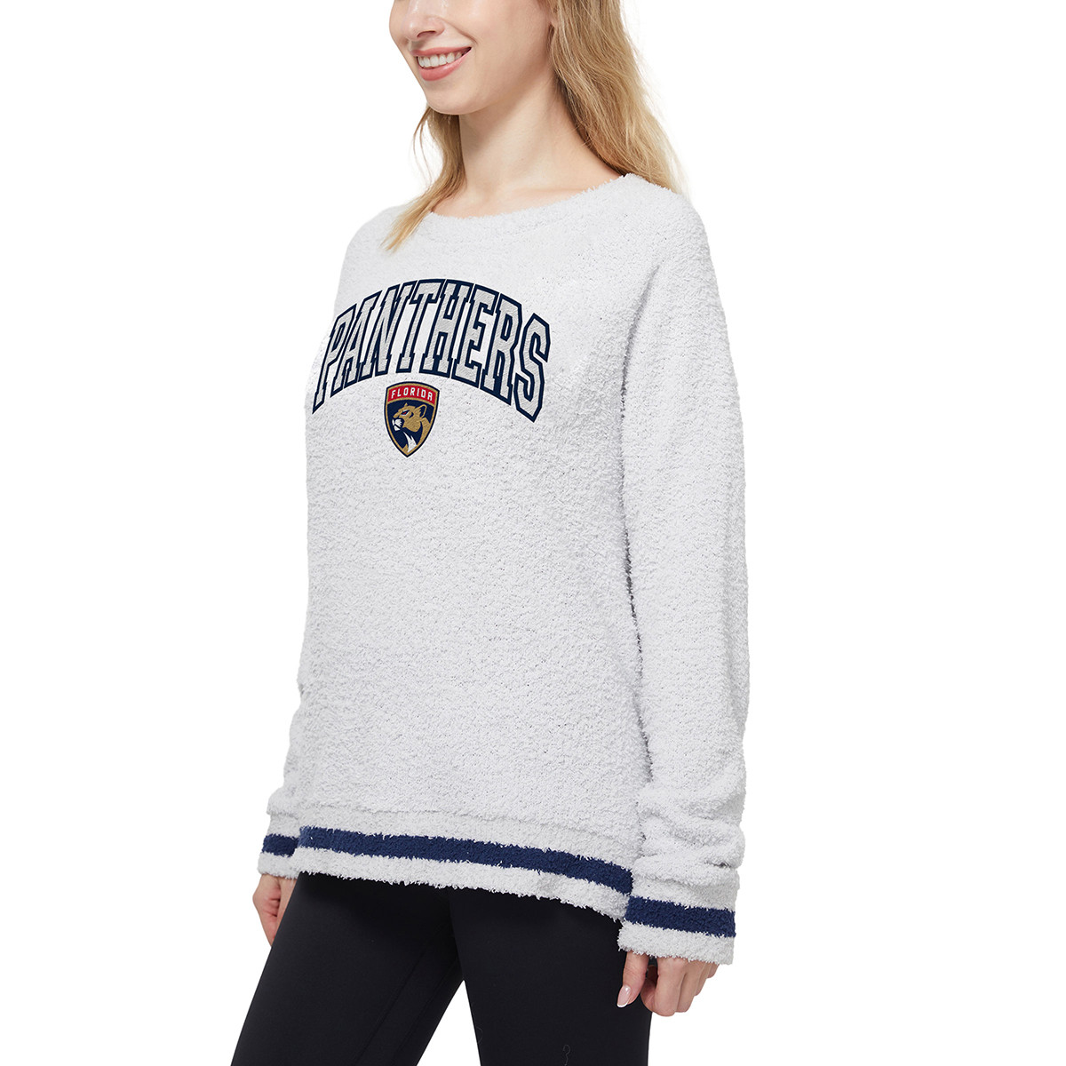 Florida Panthers Women's Whitley Chenille Crew Neck Top