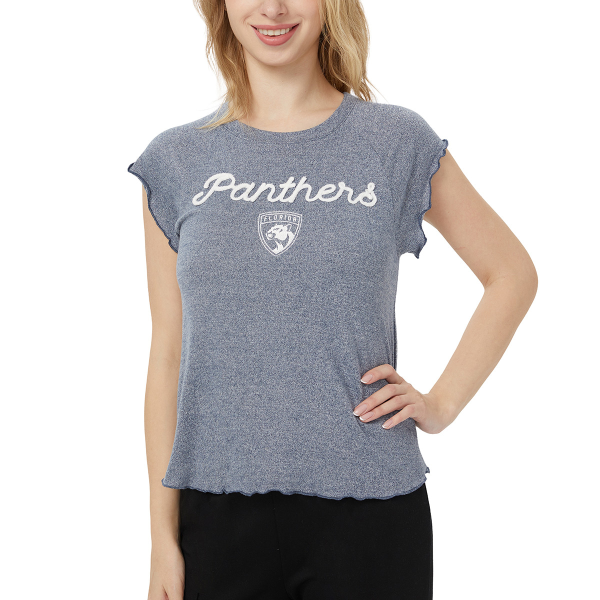 Florida Panthers Women's Rigor Short Sleeve Top
