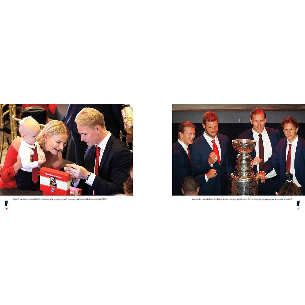Florida Panthers Reign Red: The Official 2024-2025 Back to Back Stanley Cup Championship Book