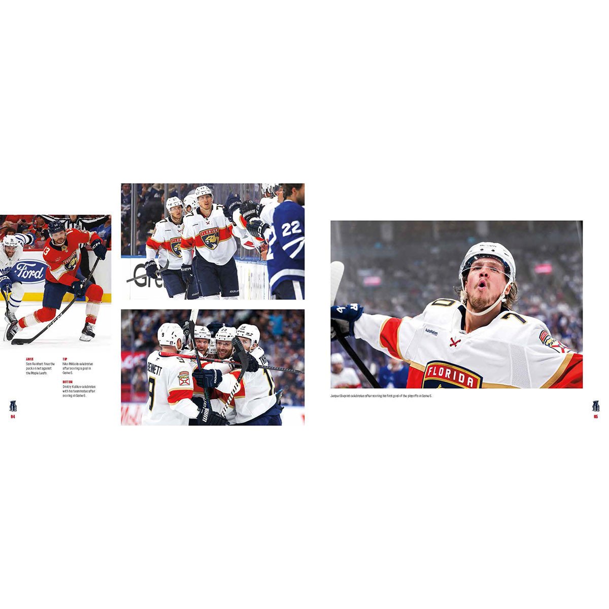 Florida Panthers Reign Red: The Official 2024-2025 Back to Back Stanley Cup Championship Book