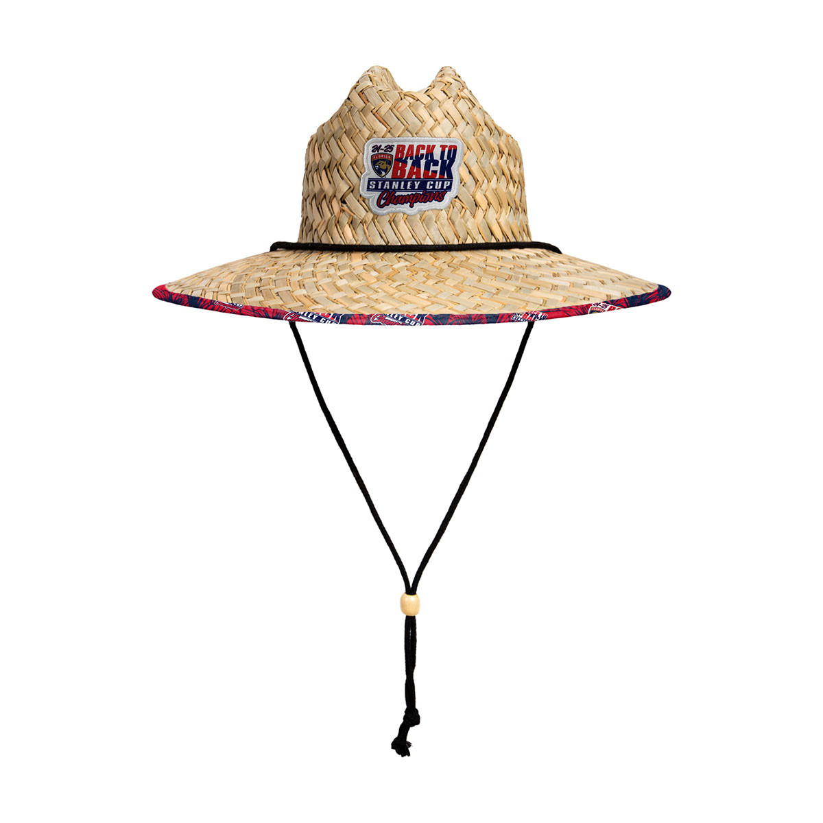 Florida Panthers 2024-2025 Back-to-Back Stanley Cup Champions Straw Hat
