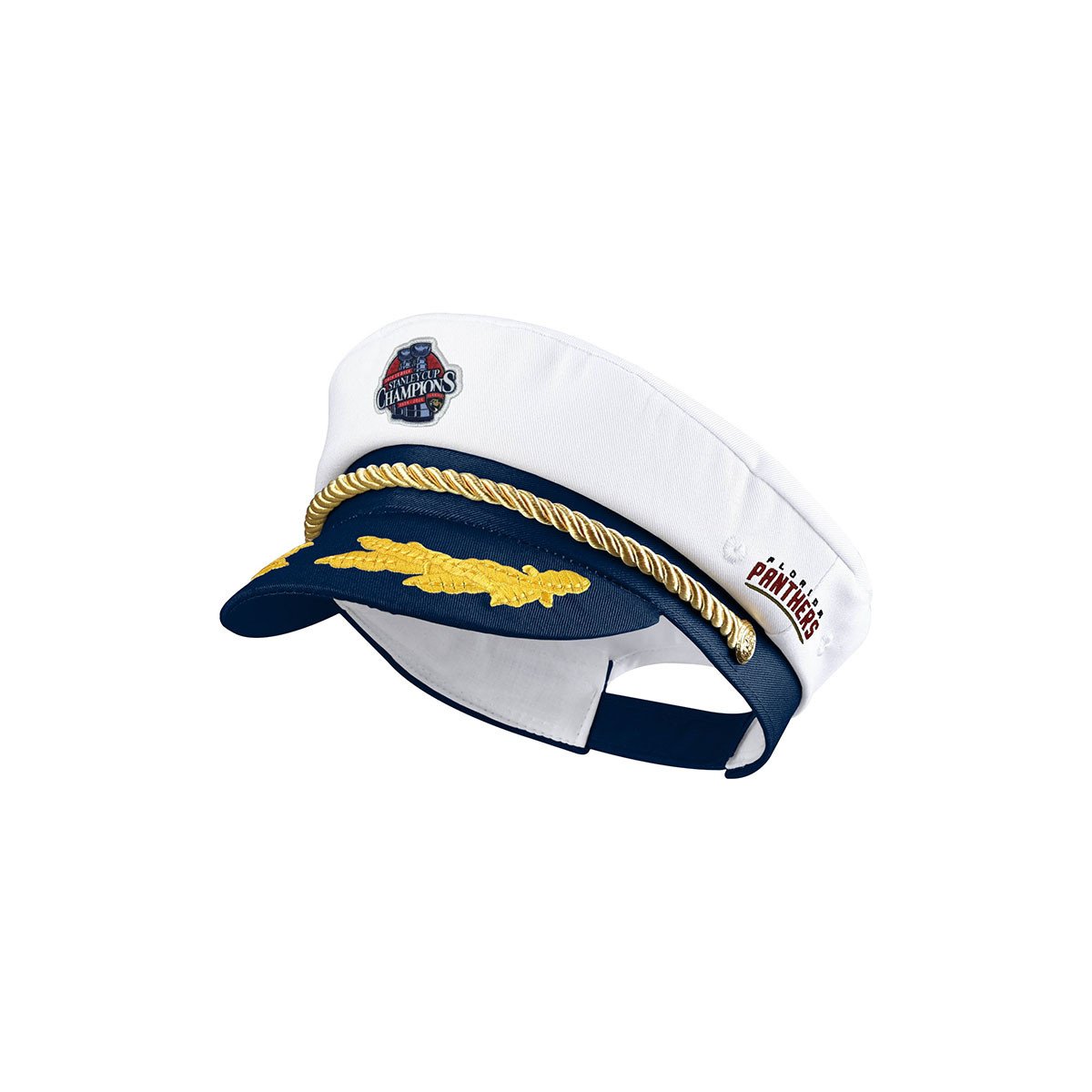 Florida Panthers 2024-2025 Back-to-Back Stanley Cup Champions Captain's Hat