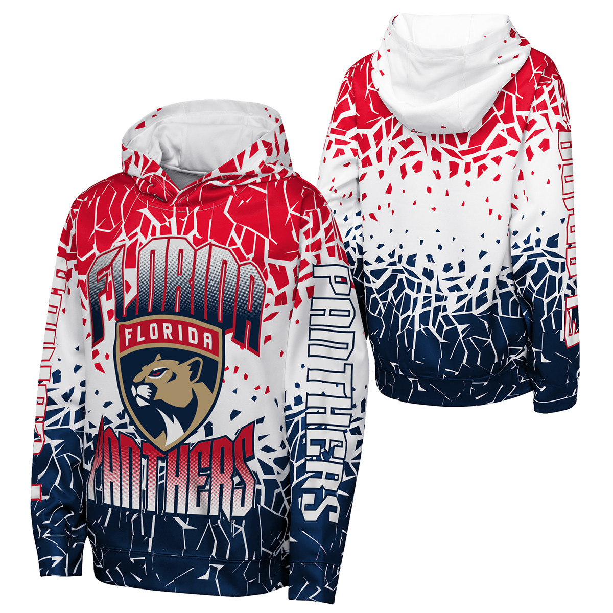 Florida Panthers Youth Frozen Frenzy Hooded Sweatshirt