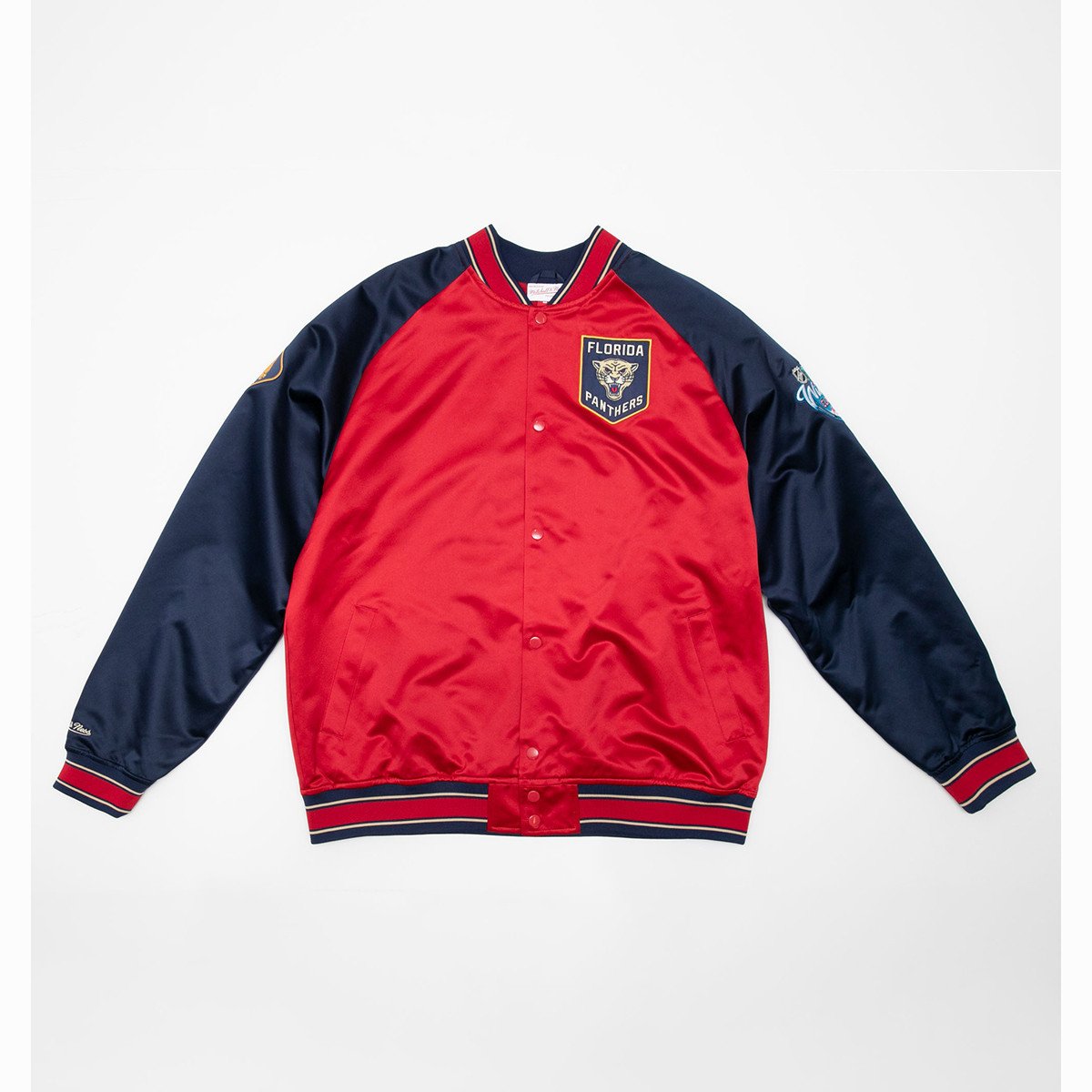 Florida Panthers NHL 2026 Winter Classic Double Clutch Satin Jacket