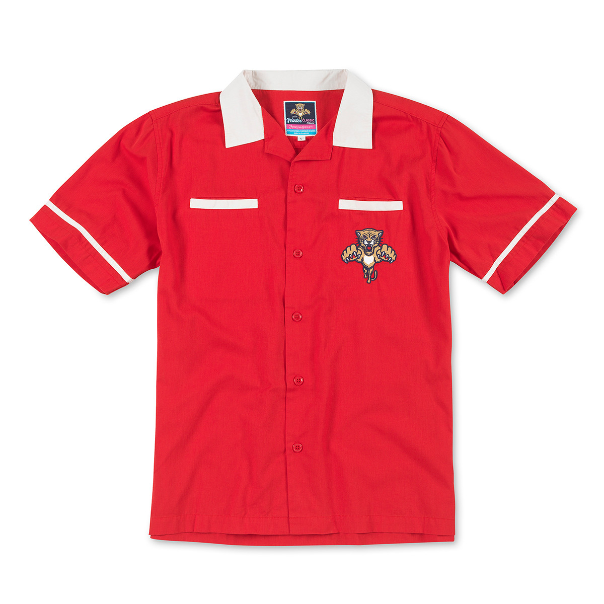 新品BELAFONTE TEAM UNIFORM SHIRTS Florida Panthers NHL 2026 Winter Classic Red Lebowski Button Down
