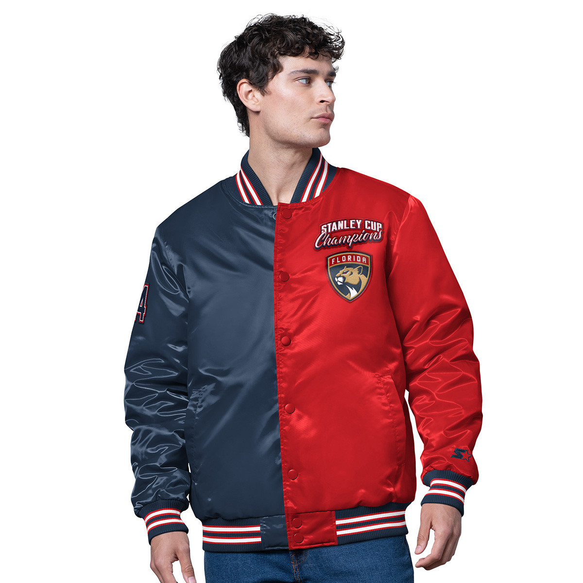 Florida Panthers Coin Toss Varsity Jacket
