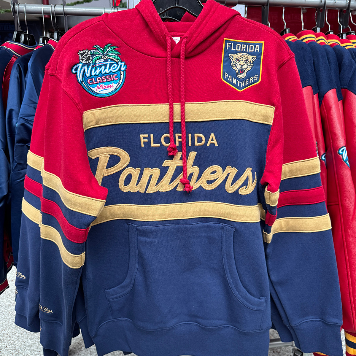 Florida Panthers 2026 NHL Winter Classic Head Coach Hooded Pullover