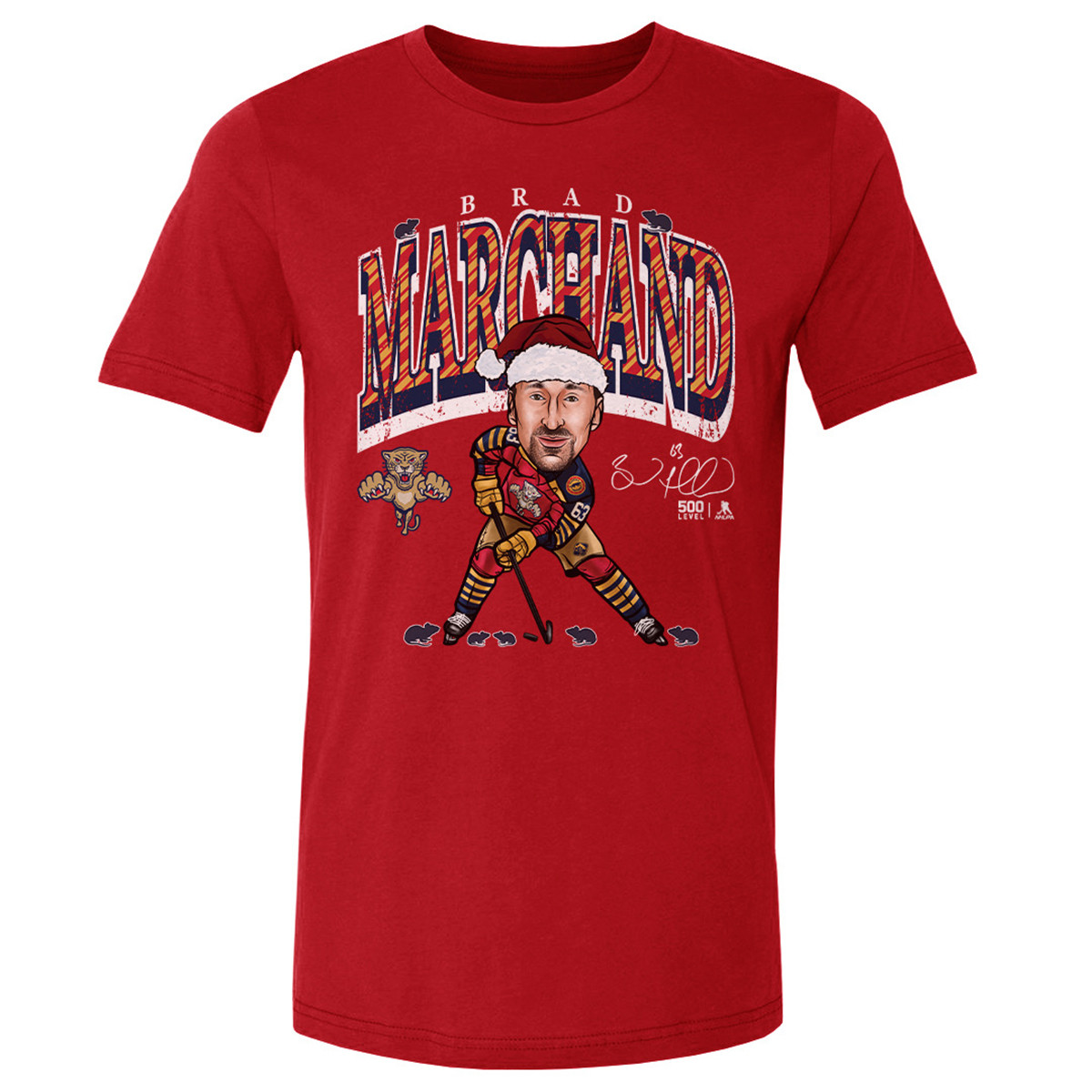 Florida Panthers 2026 NHL Winter Classic Santa Marchy T-Shirt