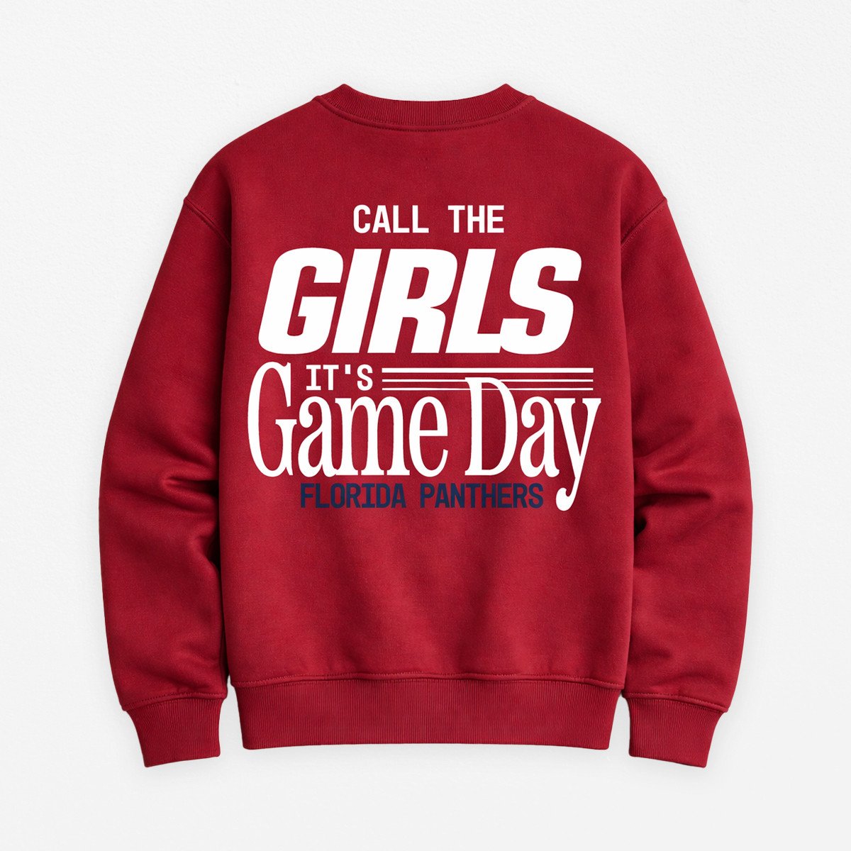 Florida Panthers Women's Call the Girls Crew Neck Sweatshirt