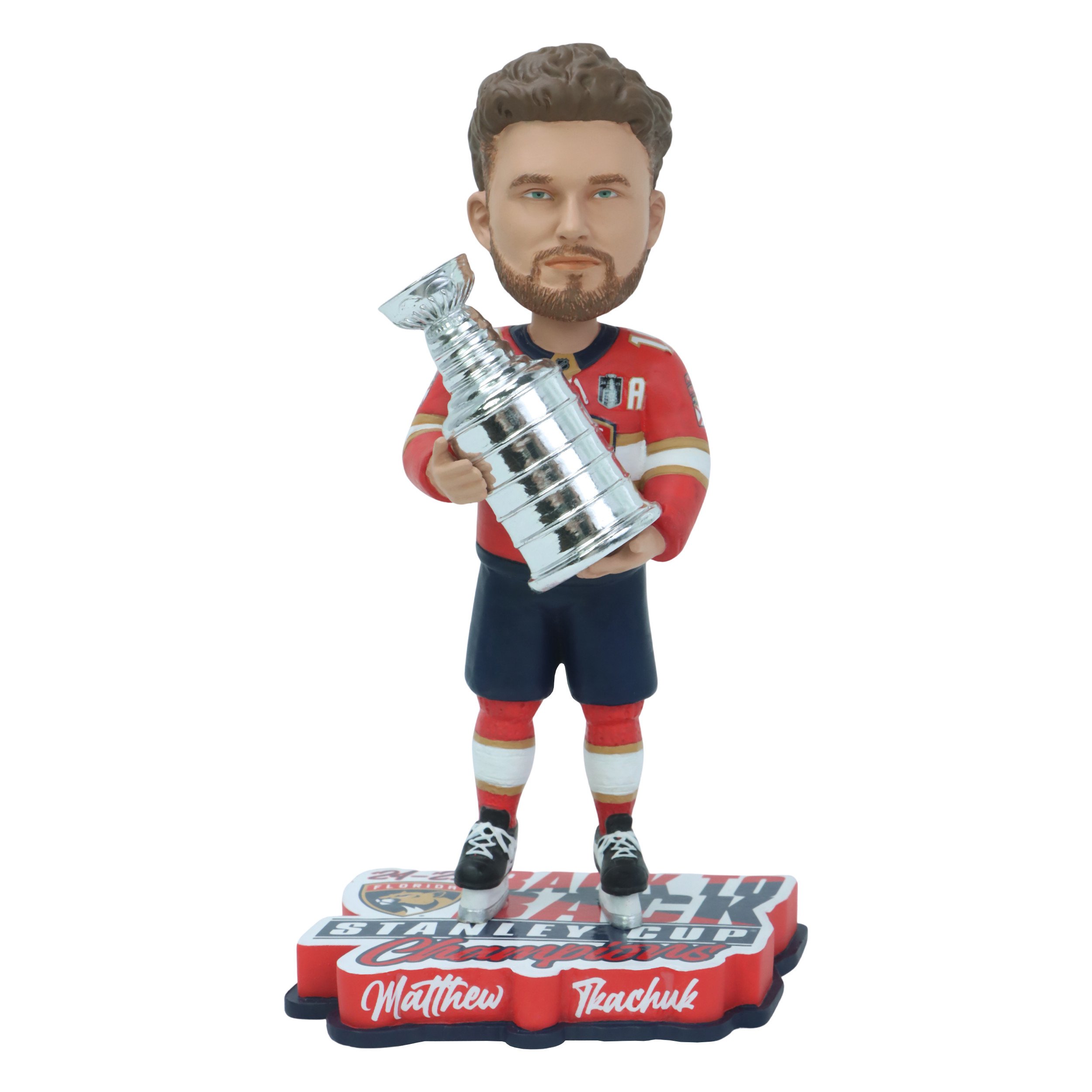 Florida Panthers 2025 Stanley Cup Champions Matthew Tkachuk Bobblehead