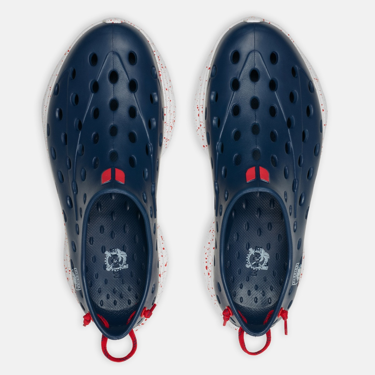 Florida Panthers KANE Adult Active Recovery Shoe Navy/White