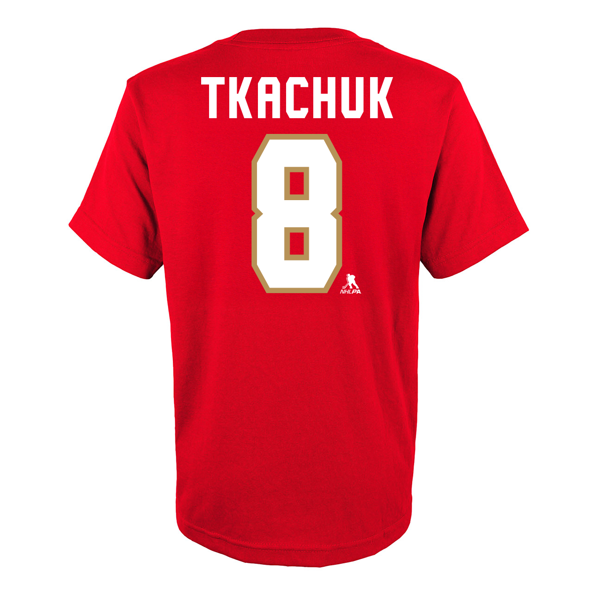 Florida Panthers Youth # Brady Tkachuk Name & Number Shirt