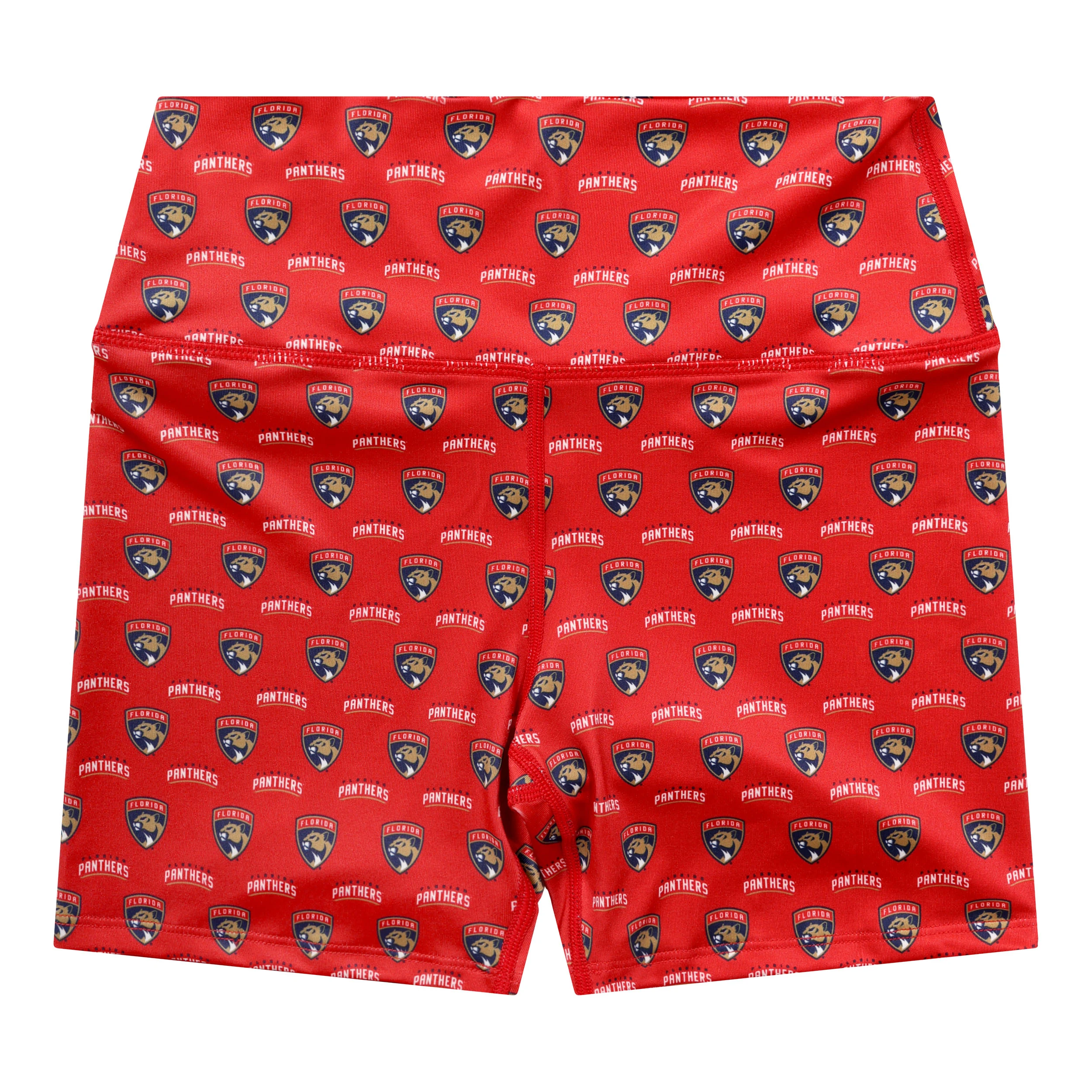 Florida Panthers Women's Shorts Mini Print Spandex