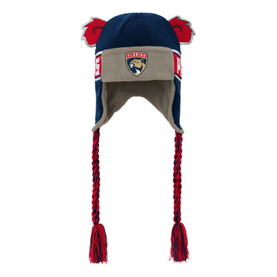 Florida Panthers Youth Wordmark Ears Trooper Knit Cap