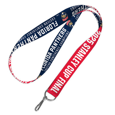 Florida Panthers 2025 Eastern Conference Champs Lanyard Florida Panthers 2025 Eastern Conference Champs Lanyard