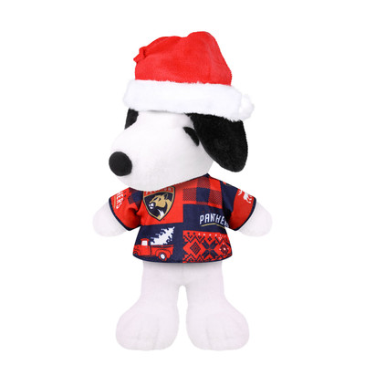 Florida Panthers Holiday Snoopy Plush