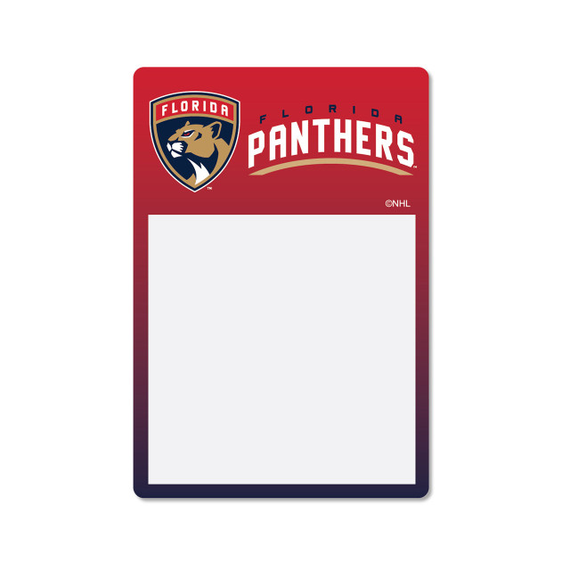 Florida Panthers Magnetic Sticky Notepad